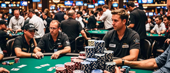 Början av evenemang #5: $1 000 Mystery Millions No-Limit Hold'em väcker spänning vid WSOP